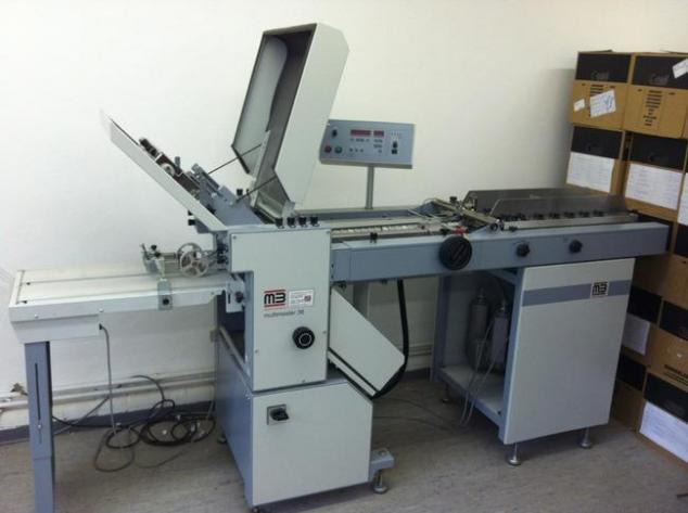 Bäuerle CAS 38-4-F buckle plate folding machine - 접지기 : 사진 1 Bäuerle CAS 38-4-F buckle plate folding machine - 접지기 : 사진 1