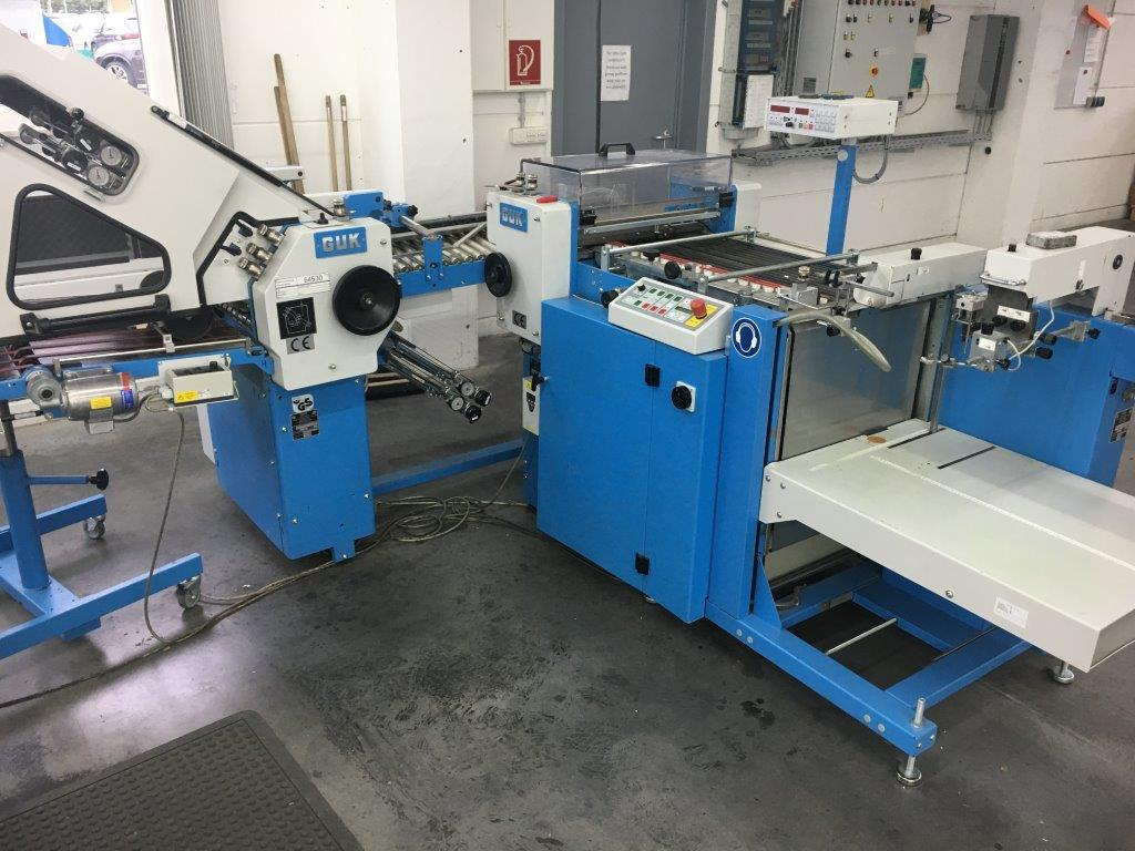GUK SM 50-2 cutting machine with feeder - 제본기 : 사진 1 GUK SM 50-2 cutting machine with feeder - 제본기 : 사진 1