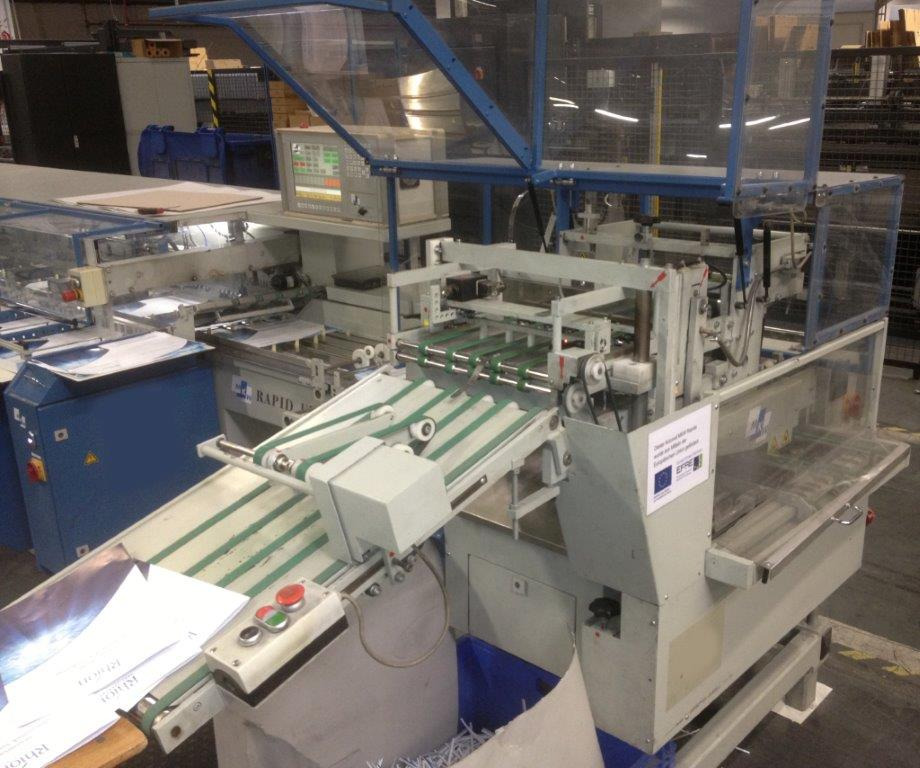 Gathering machine / booklet maker MKW Rapid UT 14B3GS + SFT 350 with 14 stations - 포장기 : 사진 2 Gathering machine / booklet maker MKW Rapid UT 14B3GS + SFT 350 with 14 stations - 포장기 : 사진 2