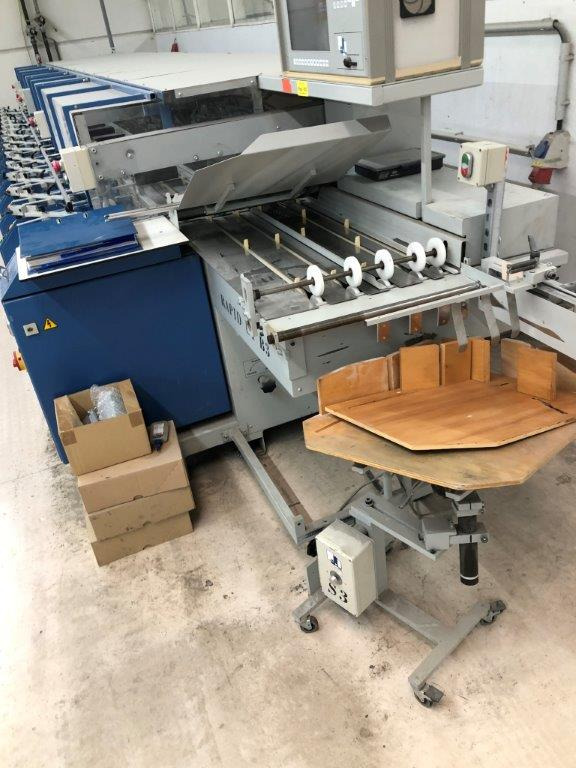 Gathering machine / booklet maker MKW Rapid UT 14B3GS + SFT 350 with 14 stations - 포장기 : 사진 5 Gathering machine / booklet maker MKW Rapid UT 14B3GS + SFT 350 with 14 stations - 포장기 : 사진 5