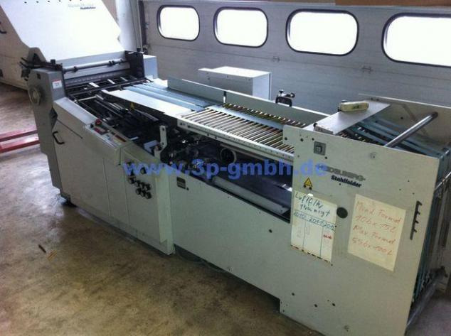 Heidelberg Steel Ti 55-4-Ri 55 buckle plate folding machine - 접지기 : 사진 4 Heidelberg Steel Ti 55-4-Ri 55 buckle plate folding machine - 접지기 : 사진 4