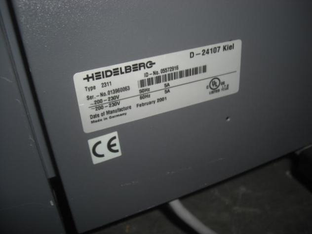 Heidelberg Topsetter 102 SCL Thermal CtP System - 인쇄 기계 : 사진 4 Heidelberg Topsetter 102 SCL Thermal CtP System - 인쇄 기계 : 사진 4