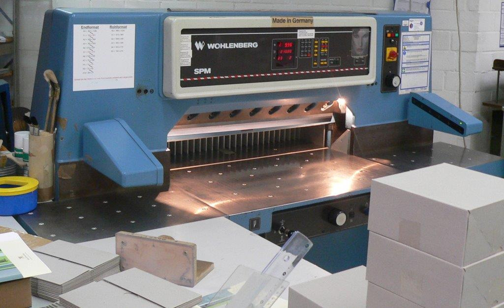 High-speed cutter Wohlenberg WP 92 SPM - 종이 절단기 : 사진 3 High-speed cutter Wohlenberg WP 92 SPM - 종이 절단기 : 사진 3