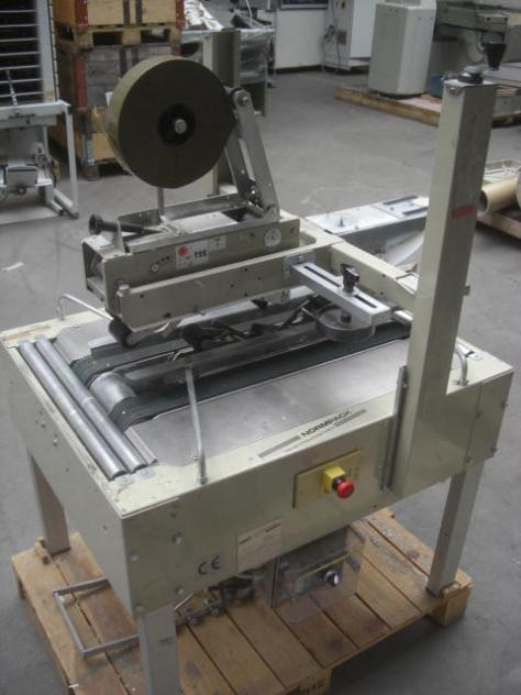 Normpack Tapemat NCG 320 automatic folding carton sealing machine - 포장기 : 사진 1 Normpack Tapemat NCG 320 automatic folding carton sealing machine - 포장기 : 사진 1