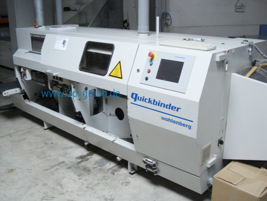 Perfect Binder WOHLENBERG QUICKBINDER with PUR and Gazingunit - 제본기 : 사진 1 Perfect Binder WOHLENBERG QUICKBINDER with PUR and Gazingunit - 제본기 : 사진 1