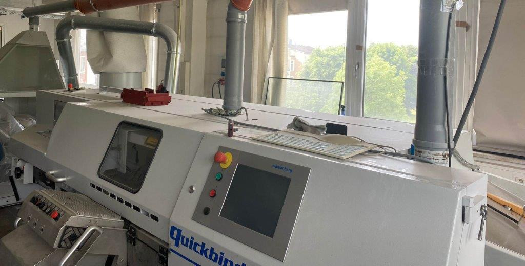 Perfect Binder Wohlenberg Quickbinder with Hotmelt, PUR and Gazing unit - 제본기 : 사진 3 Perfect Binder Wohlenberg Quickbinder with Hotmelt, PUR and Gazing unit - 제본기 : 사진 3