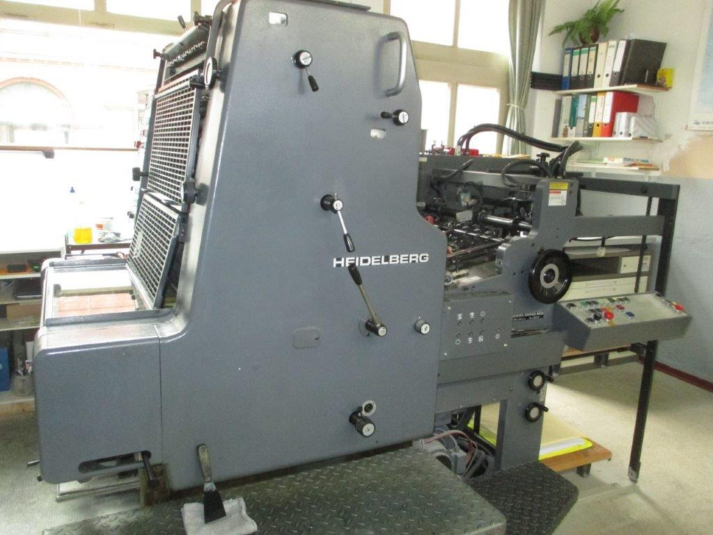 Single-Color Heidelberger M-Offset printing machine with cito system for perforation and creasing - 오프셋 인쇄기 : 사진 2 Single-Color Heidelberger M-Offset printing machine with cito system for perforation and creasing - 오프셋 인쇄기 : 사진 2