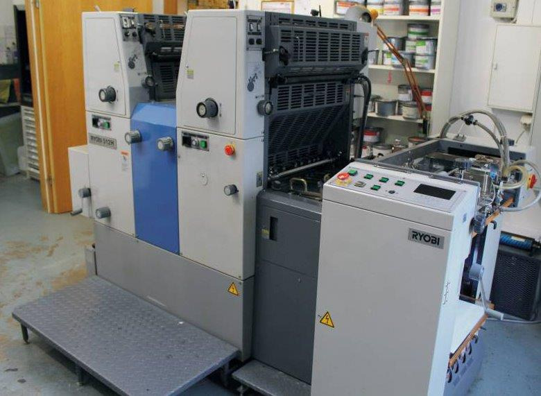 Two colors Ryobi 512 H - 오프셋 인쇄기 : 사진 1 Two colors Ryobi 512 H - 오프셋 인쇄기 : 사진 1