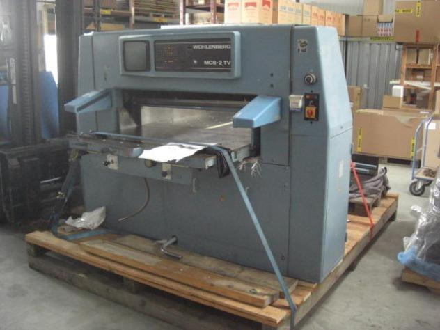 Wohlenberg 115 MCS-2 TV high-speed cutter - 종이 절단기 : 사진 1 Wohlenberg 115 MCS-2 TV high-speed cutter - 종이 절단기 : 사진 1