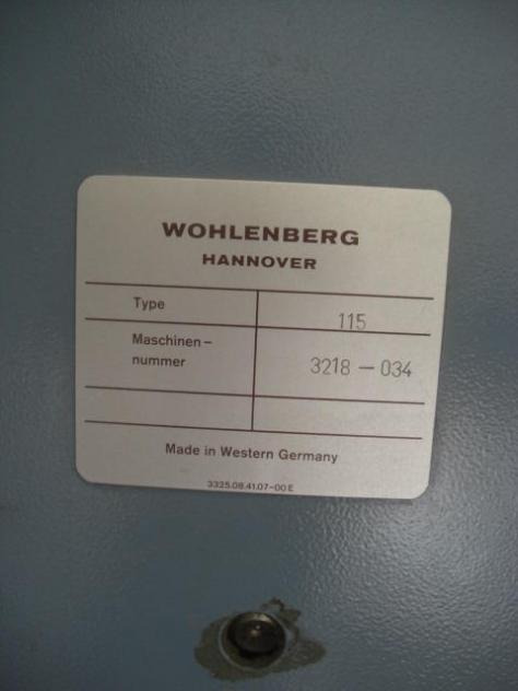 Wohlenberg 115 MCS-2 TV high-speed cutter - 종이 절단기 : 사진 3 Wohlenberg 115 MCS-2 TV high-speed cutter - 종이 절단기 : 사진 3