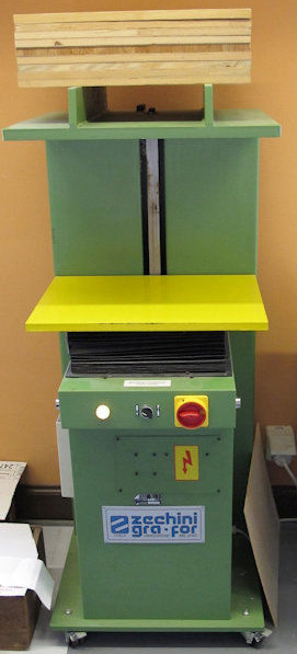 Zechini Gra-for Special 85 rolling semi-automatic book press - 제본기 : 사진 1 Zechini Gra-for Special 85 rolling semi-automatic book press - 제본기 : 사진 1