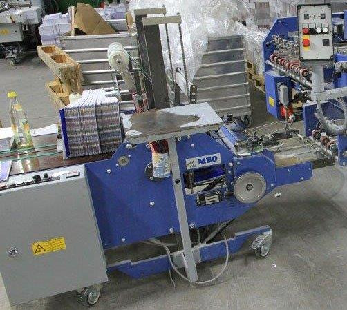 Standing vertically delivery with pres rollers MBO SAP 46 L - 접지기 : 사진 3 Standing vertically delivery with pres rollers MBO SAP 46 L - 접지기 : 사진 3