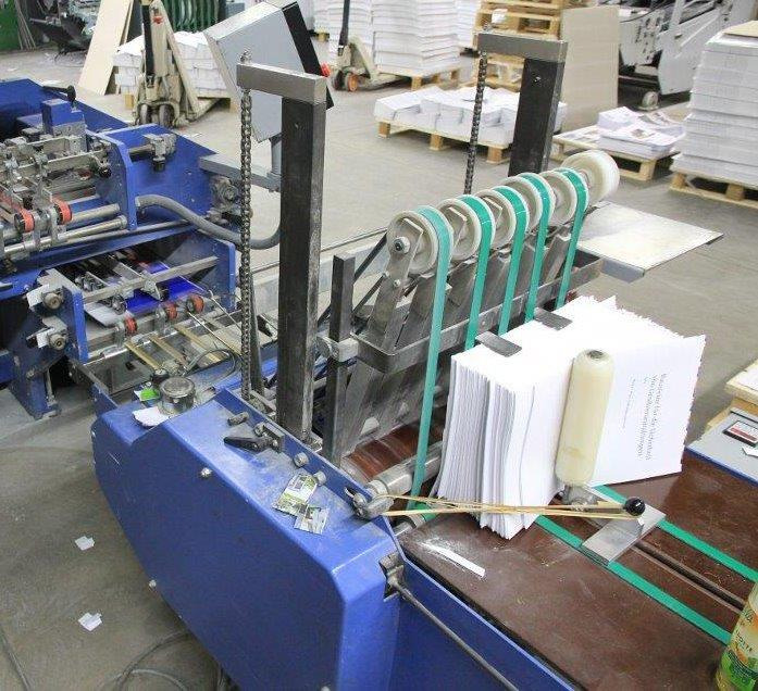 Standing vertically delivery with pres rollers MBO SAP 46 L - 접지기 : 사진 4 Standing vertically delivery with pres rollers MBO SAP 46 L - 접지기 : 사진 4