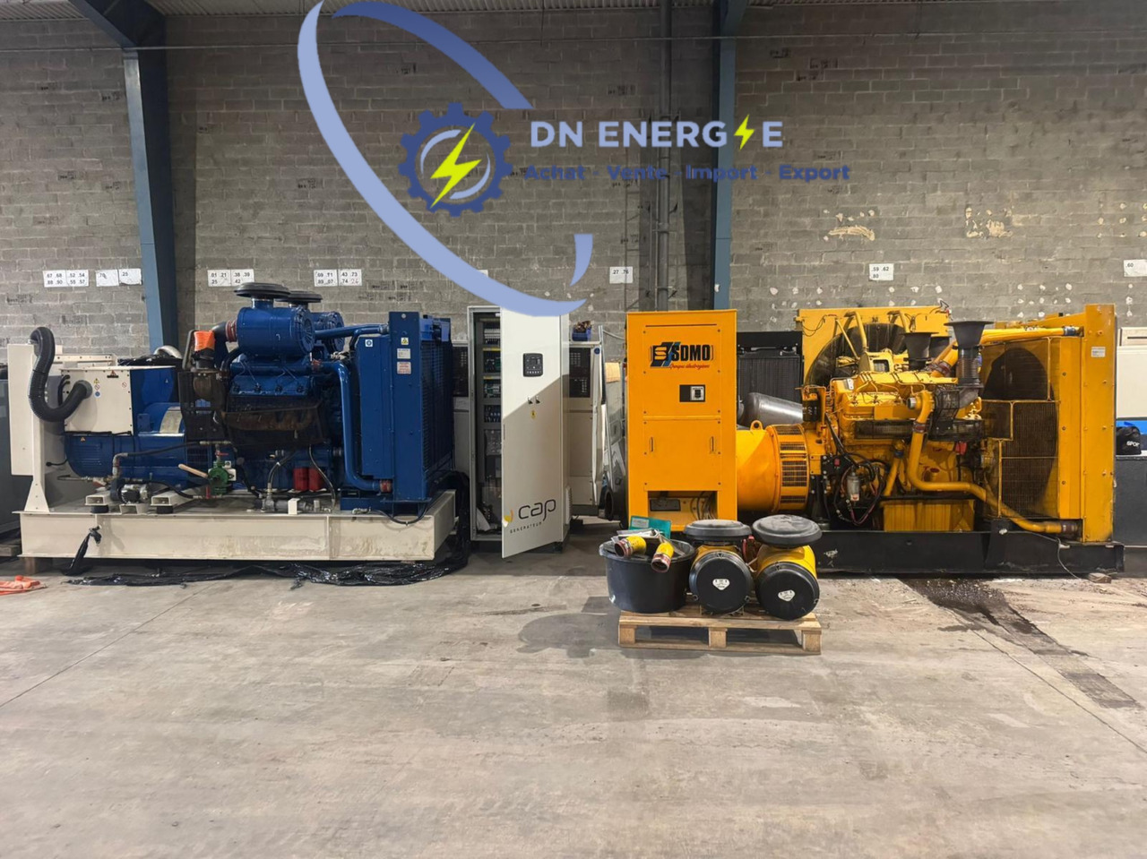 SDMO 775 kVa Perkins 3012tag1 - 발전기 세트 : 사진 1 SDMO 775 kVa Perkins 3012tag1 - 발전기 세트 : 사진 1