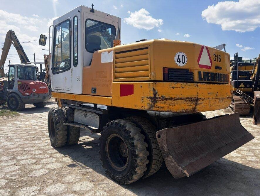 Liebherr A316  - 휠 굴삭기 : 사진 3 Liebherr A316  - 휠 굴삭기 : 사진 3