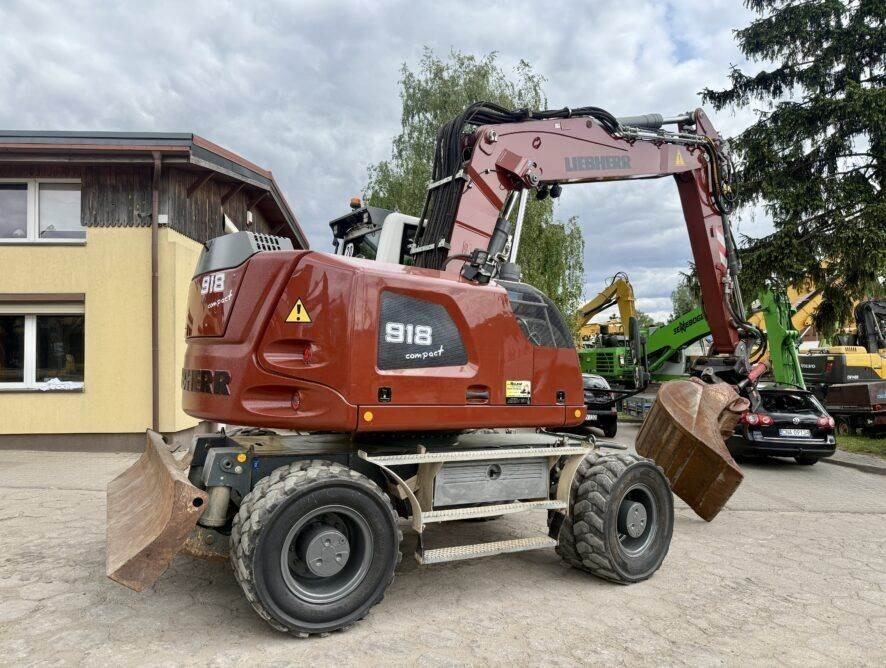 Liebherr A918 Compact - 휠 굴삭기 : 사진 1 Liebherr A918 Compact - 휠 굴삭기 : 사진 1