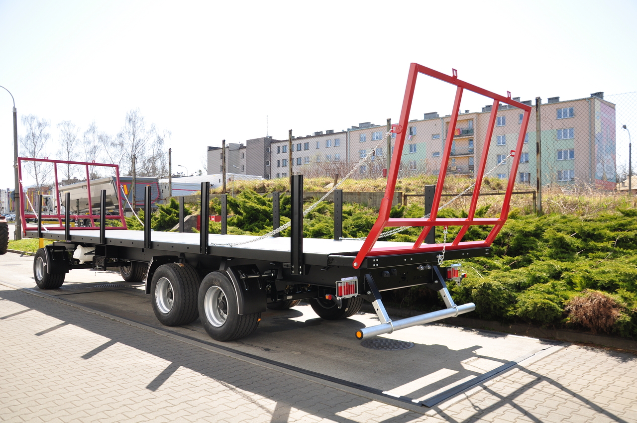 ZASŁAW D746-20 - 농장 플랫폼 트레일러 : 사진 3 ZASŁAW D746-20 - 농장 플랫폼 트레일러 : 사진 3