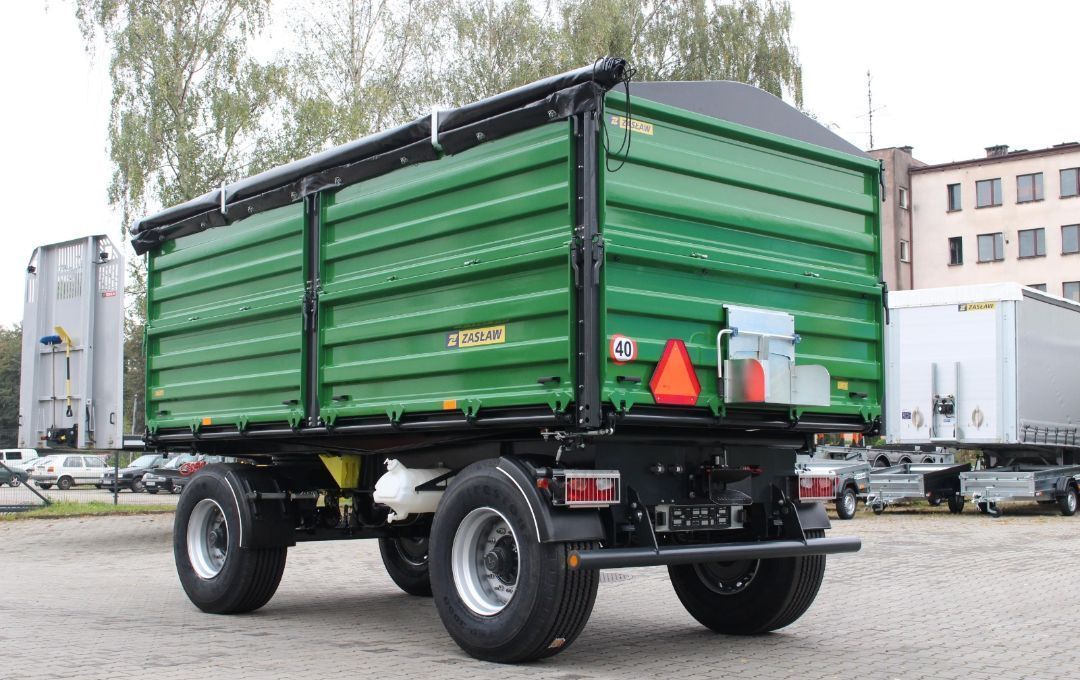 Zaslaw D737-14XL, 18T, 21m3 - 농장 티핑 트레일러/ 덤프 : 사진 2 Zaslaw D737-14XL, 18T, 21m3 - 농장 티핑 트레일러/ 덤프 : 사진 2