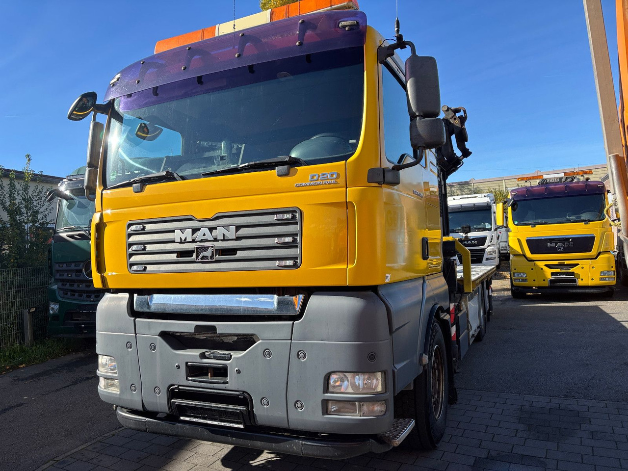 MAN TGA 26.440 FASSI F450AXP Containerauf./Lenkachse - 크레인 트럭 : 사진 4 MAN TGA 26.440 FASSI F450AXP Containerauf./Lenkachse - 크레인 트럭 : 사진 4