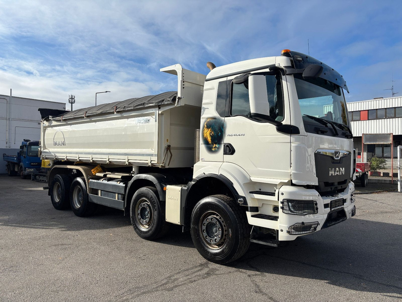 MAN TGS 41.470 8x4/Pritarder/16m³ - 덤프트럭 : 사진 4 MAN TGS 41.470 8x4/Pritarder/16m³ - 덤프트럭 : 사진 4