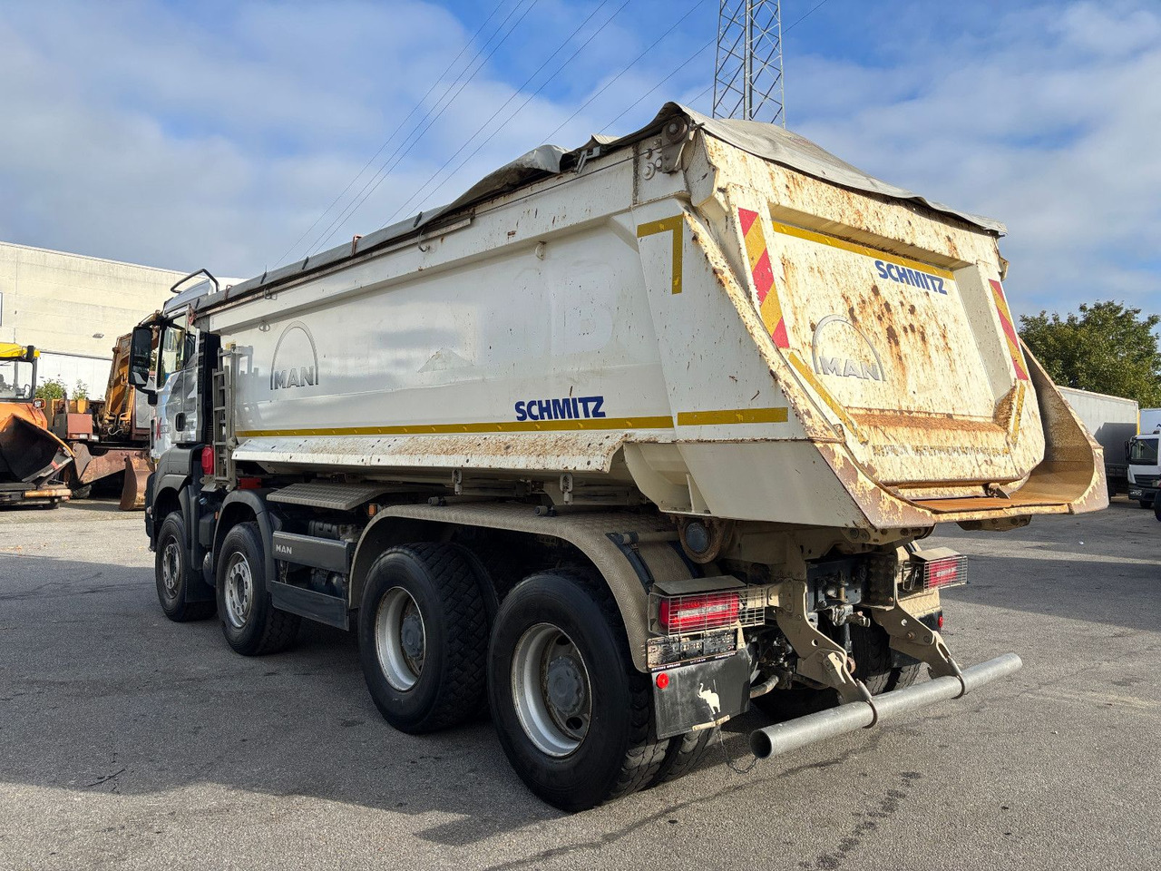 MAN TGS41.510 8x4 Schmitz Muldenkipper Retarder/19m³ - 덤프트럭 : 사진 5 MAN TGS41.510 8x4 Schmitz Muldenkipper Retarder/19m³ - 덤프트럭 : 사진 5