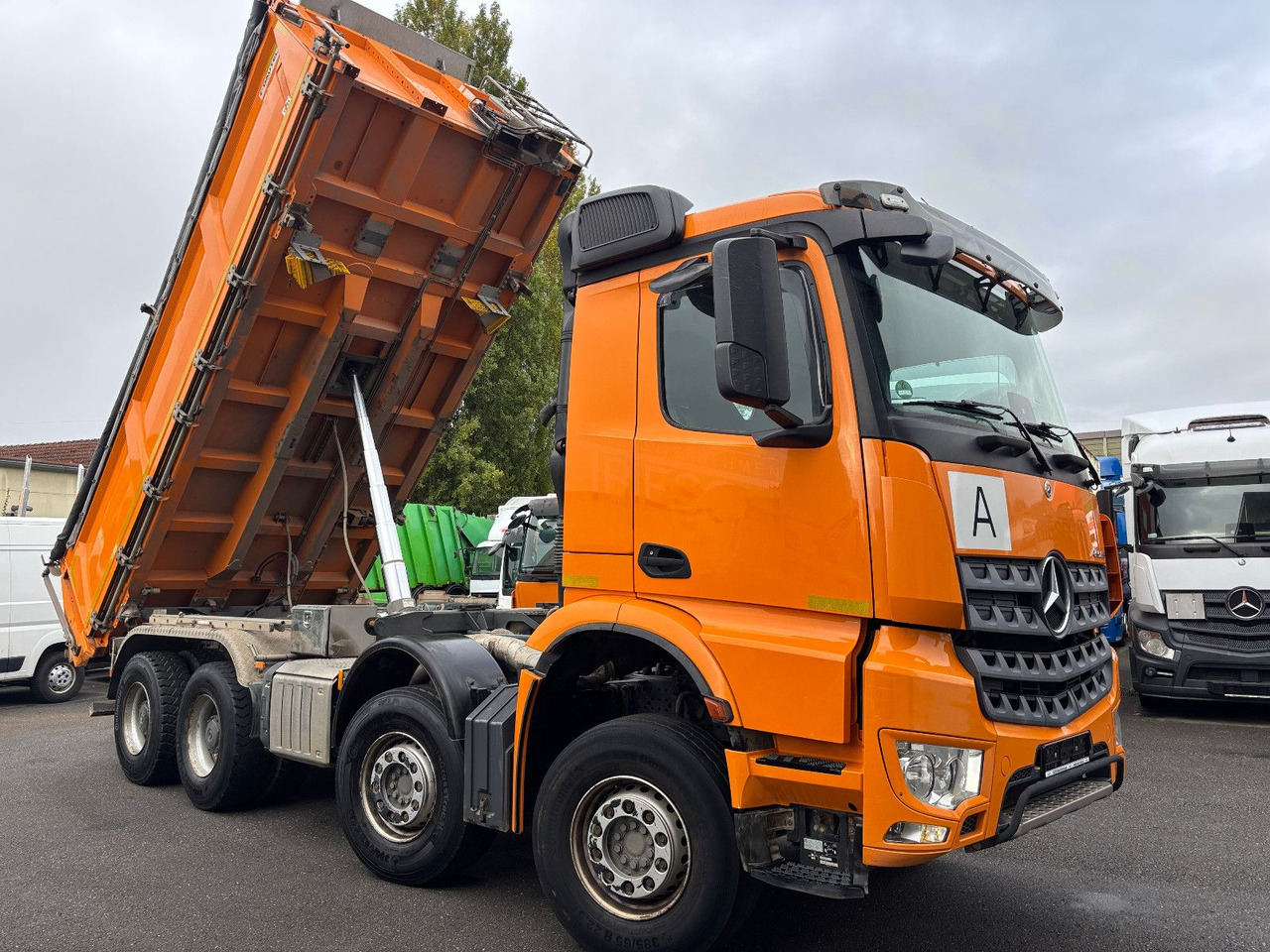 Mercedes-Benz Arocs 3248 8x4 MP5 Bordmatik/Klima/Plane - 덤프트럭 : 사진 4 Mercedes-Benz Arocs 3248 8x4 MP5 Bordmatik/Klima/Plane - 덤프트럭 : 사진 4