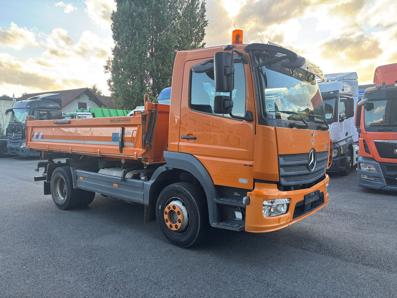 Mercedes-Benz Atego 1530 - 덤프트럭 : 사진 5 Mercedes-Benz Atego 1530 - 덤프트럭 : 사진 5
