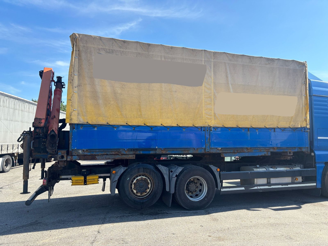 Palfinger PK10501 Wechselfahrgestellbrücke - 컨테이너 운반 장치/ 스와프 보디 트레일러 : 사진 5 Palfinger PK10501 Wechselfahrgestellbrücke - 컨테이너 운반 장치/ 스와프 보디 트레일러 : 사진 5