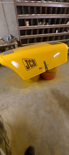 JCB Bonnet - 차양 건설기계 용 : 사진 1 JCB Bonnet - 차양 건설기계 용 : 사진 1