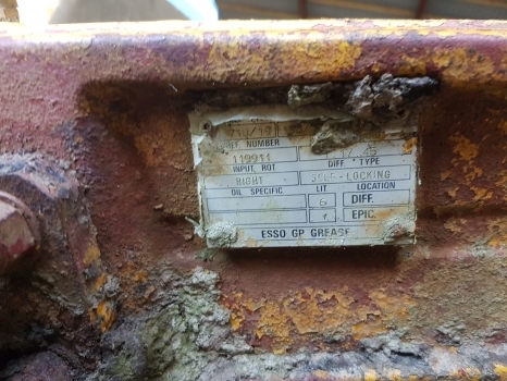 Sanderson Telehandler Front Axle Beam Carraro 710/19 117842, 18381 - 앞 차축 텔레스코픽 핸들러 용 : 사진 3 Sanderson Telehandler Front Axle Beam Carraro 710/19 117842, 18381 - 앞 차축 텔레스코픽 핸들러 용 : 사진 3