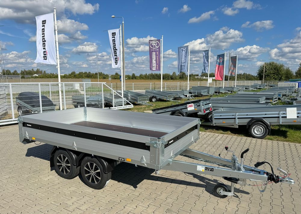 BRENDERUP Brenderup 4310 ATB2000 | 308x167 cm | burty i koła ALU | 2000kg DMC - 드롭사이드/ 플랫베드 트레일러 : 사진 1 BRENDERUP Brenderup 4310 ATB2000 | 308x167 cm | burty i koła ALU | 2000kg DMC - 드롭사이드/ 플랫베드 트레일러 : 사진 1