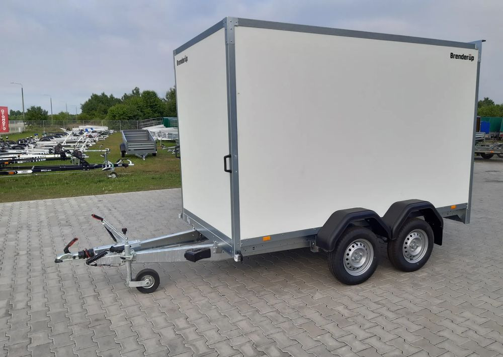 Brenderup Cargo 7350 TBR rampa 350x155x185 cm - 밀폐형 박스 트레일러 : 사진 2 Brenderup Cargo 7350 TBR rampa 350x155x185 cm - 밀폐형 박스 트레일러 : 사진 2