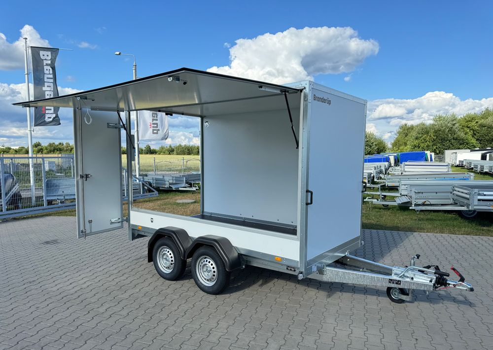 Brenderup Cargo CD300TB 300x155x185 cm 2000 kg drzwi + klapa - 밀폐형 박스 트레일러 : 사진 1 Brenderup Cargo CD300TB 300x155x185 cm 2000 kg drzwi + klapa - 밀폐형 박스 트레일러 : 사진 1