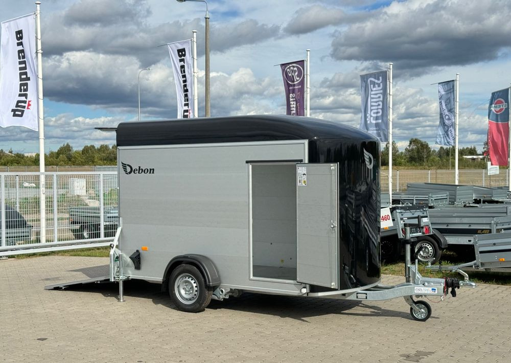 DEBON C400 ALU + drzwi boczne | 315x164 cm | DMC 750 - 1300 kg - 밀폐형 박스 트레일러 : 사진 2 DEBON C400 ALU + drzwi boczne | 315x164 cm | DMC 750 - 1300 kg - 밀폐형 박스 트레일러 : 사진 2