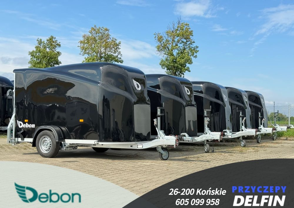 DEBON Cargo 1300 + drzwi boczne | 300 x 150 x 170 cm / 750 - 1300 kg DMC - 밀폐형 박스 트레일러 : 사진 4 DEBON Cargo 1300 + drzwi boczne | 300 x 150 x 170 cm / 750 - 1300 kg DMC - 밀폐형 박스 트레일러 : 사진 4