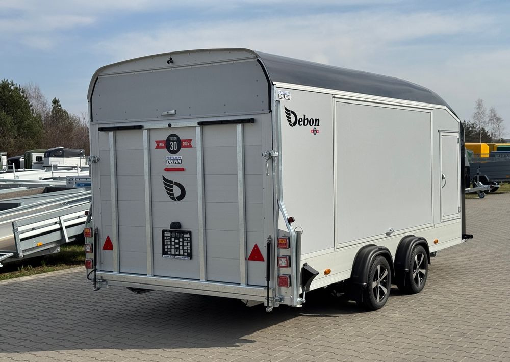 DEBON Debon C1000 - kryta laweta | 490 x 202 cm / 3500kg / felgi ALU / wciągarka elektryczna - 오토트랜스포터 트레일러 : 사진 5 DEBON Debon C1000 - kryta laweta | 490 x 202 cm / 3500kg / felgi ALU / wciągarka elektryczna - 오토트랜스포터 트레일러 : 사진 5