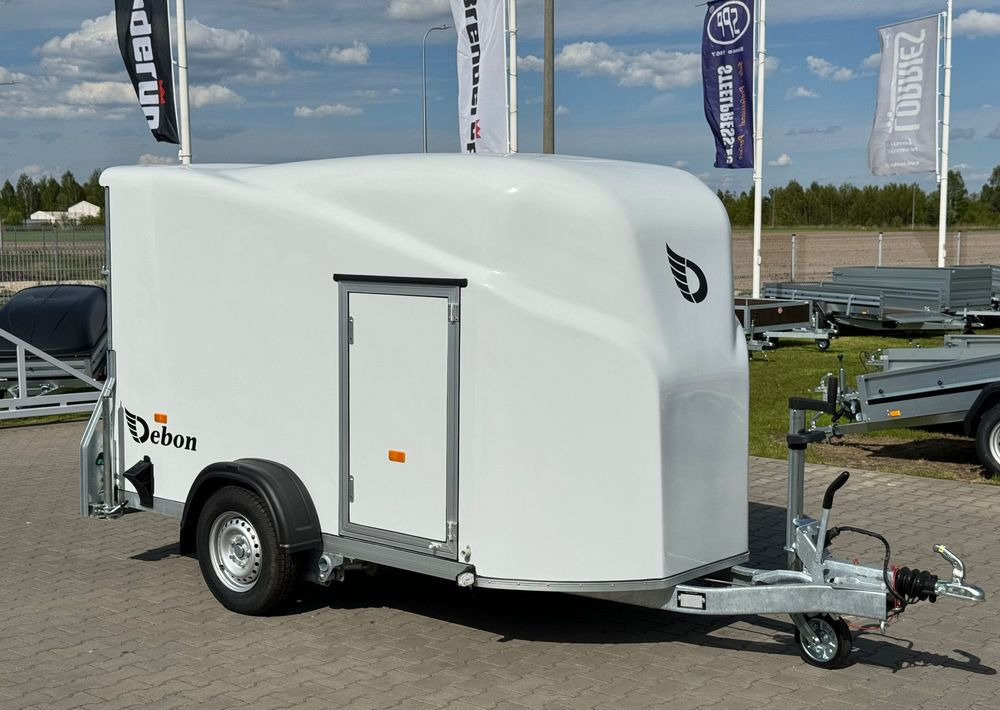DEBON Debon Cargo 1300 + drzwi boczne | 300 x 150 x 170 cm / 750 - 1300 kg - 밀폐형 박스 트레일러 : 사진 1 DEBON Debon Cargo 1300 + drzwi boczne | 300 x 150 x 170 cm / 750 - 1300 kg - 밀폐형 박스 트레일러 : 사진 1