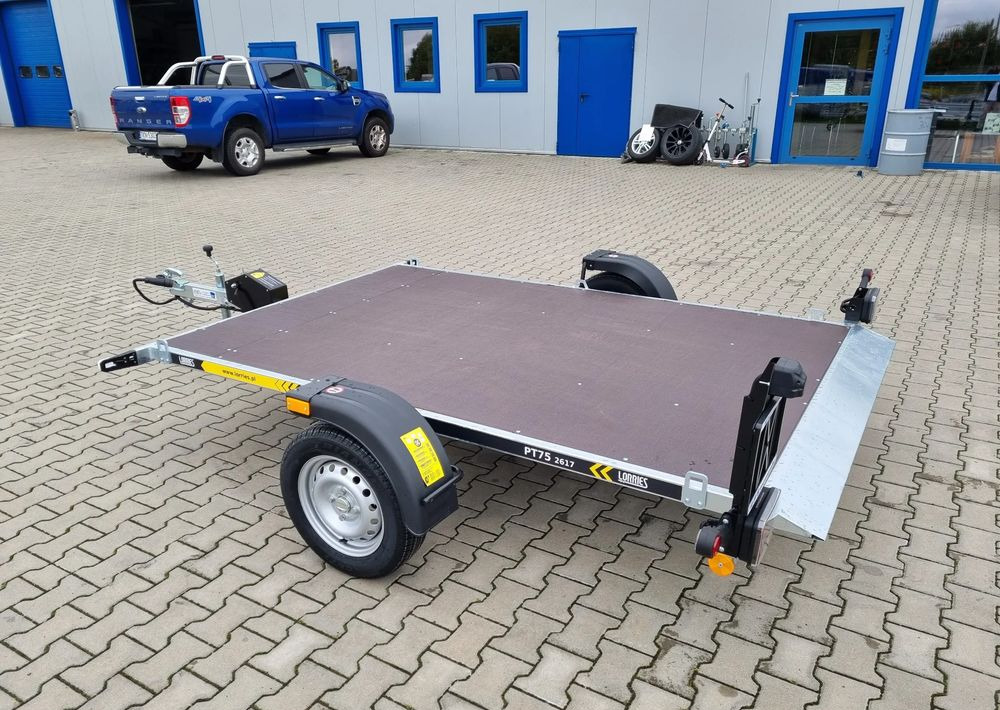 신규 오토바이 트레일러 LORRIES PT75-2617 - 255 x 170 cm / 750 kg opuszczana platforma pod quady Can-Am, CF-Moto, Polaris, Spyder : 사진 6