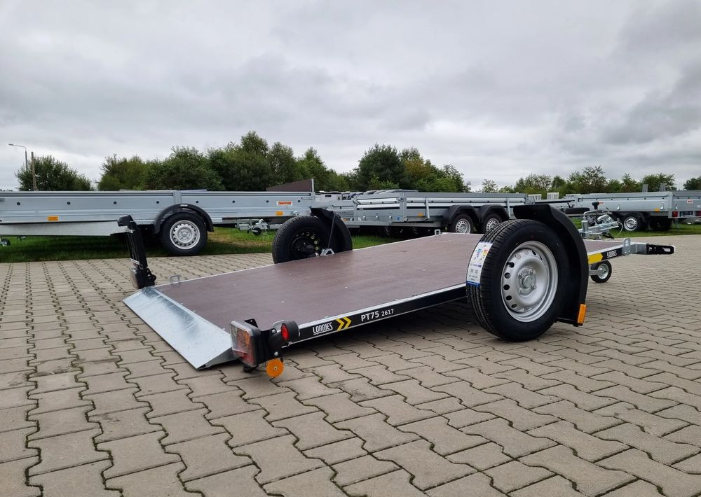 신규 오토바이 트레일러 LORRIES PT75-2617 - 255 x 170 cm / 750 kg opuszczana platforma pod quady Can-Am, CF-Moto, Polaris, Spyder : 사진 16
