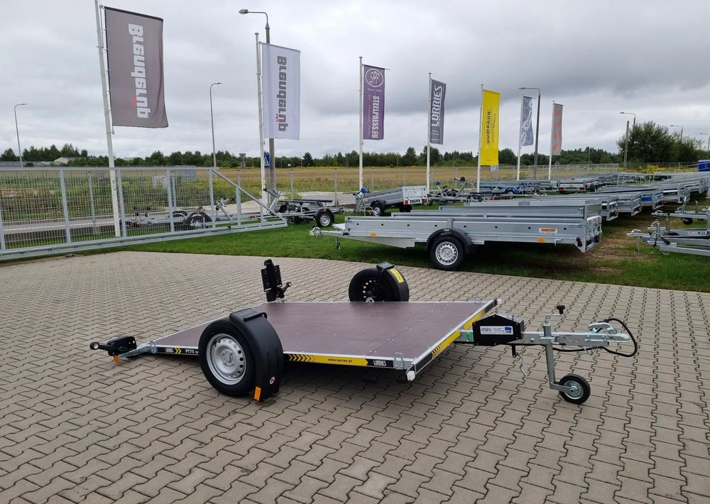 신규 오토바이 트레일러 LORRIES PT75-2617 - 255 x 170 cm / 750 kg opuszczana platforma pod quady Can-Am, CF-Moto, Polaris, Spyder : 사진 15