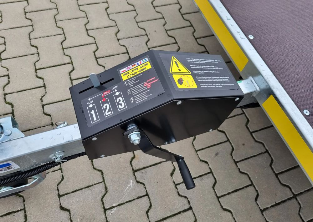 신규 오토바이 트레일러 LORRIES PT75-2617 - 255 x 170 cm / 750 kg opuszczana platforma pod quady Can-Am, CF-Moto, Polaris, Spyder : 사진 8