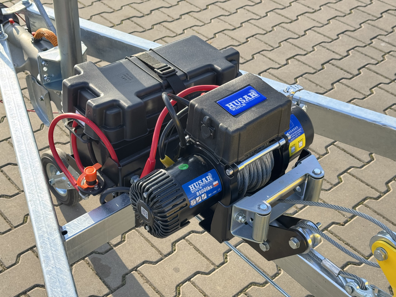 LORRIES TPB35-4925 + wciągarka elektryczna | 3500kg - 케이블 트레일러 : 사진 2 LORRIES TPB35-4925 + wciągarka elektryczna | 3500kg - 케이블 트레일러 : 사진 2