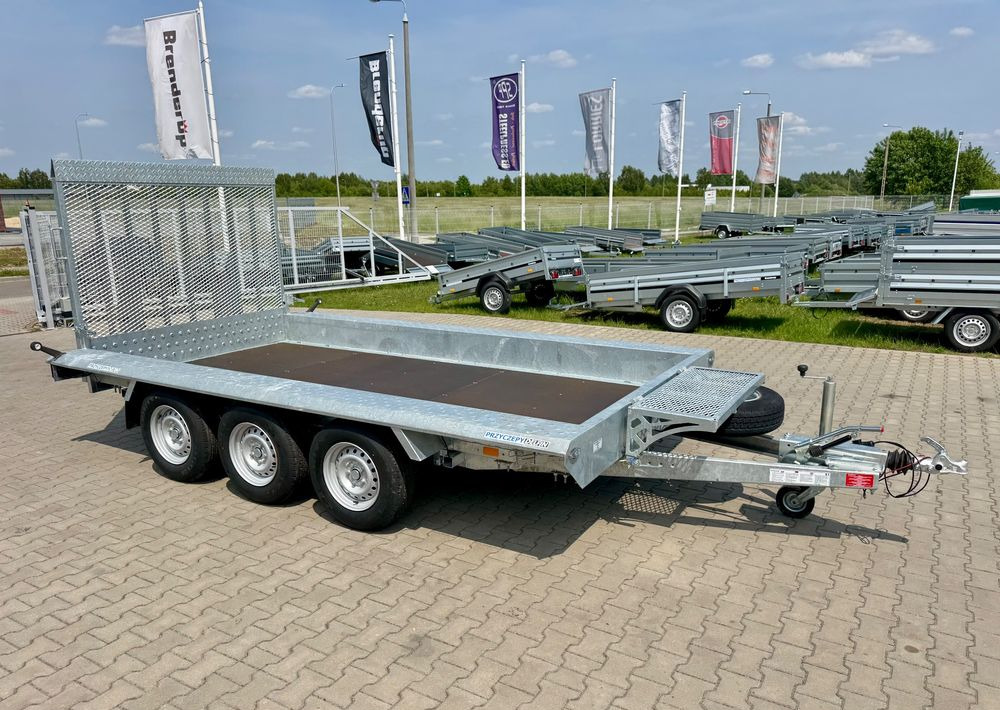 NIEWIADÓW Niewiadów KN401835T - 400 x 185 cm | 2570kg ładowności | trap stalowy | 3-osiowa budowlanka - 플랜트 트레일러 : 사진 1 NIEWIADÓW Niewiadów KN401835T - 400 x 185 cm | 2570kg ładowności | trap stalowy | 3-osiowa budowlanka - 플랜트 트레일러 : 사진 1