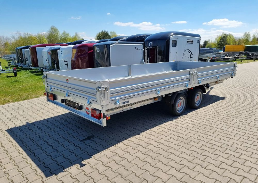 Stema Przyczepa 510x213 cm ALU 3,5T hamowana - 드롭사이드/ 플랫베드 트레일러 : 사진 3 Stema Przyczepa 510x213 cm ALU 3,5T hamowana - 드롭사이드/ 플랫베드 트레일러 : 사진 3