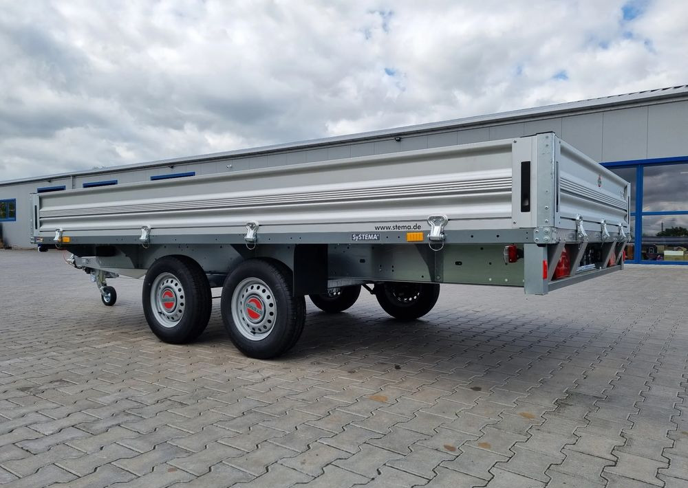 Stema SH O2 27-40-20.2 Przyczepa 401x203 cm 2,7T - 드롭사이드/ 플랫베드 트레일러 : 사진 5 Stema SH O2 27-40-20.2 Przyczepa 401x203 cm 2,7T - 드롭사이드/ 플랫베드 트레일러 : 사진 5