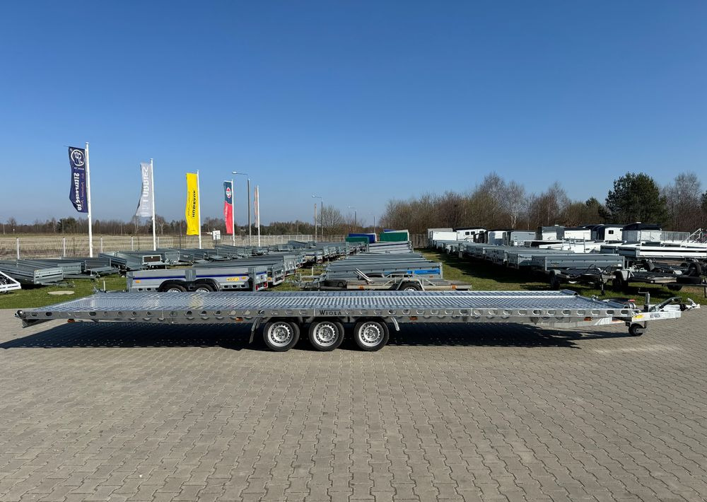 Wiola L35G85 | 844x204 cm | 3500kg | wypełnienie blachą - 오토트랜스포터 트레일러 : 사진 3 Wiola L35G85 | 844x204 cm | 3500kg | wypełnienie blachą - 오토트랜스포터 트레일러 : 사진 3