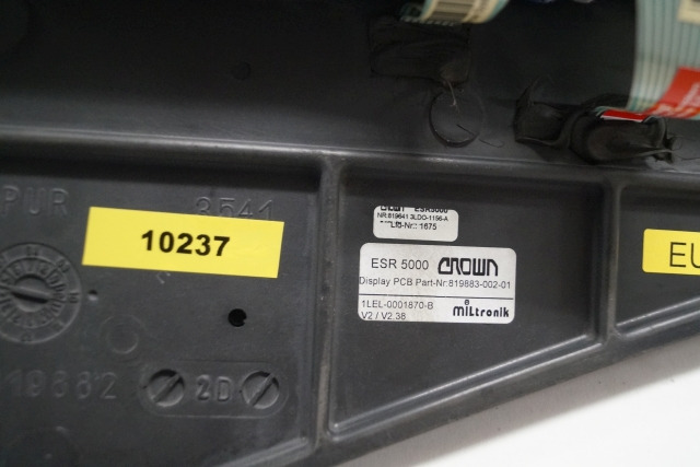 Crown 819883-002-01 | display for ESR5000 display for ESR5000 - 대시보드 자재 취급 장비 용 : 사진 4 Crown 819883-002-01 | display for ESR5000 display for ESR5000 - 대시보드 자재 취급 장비 용 : 사진 4