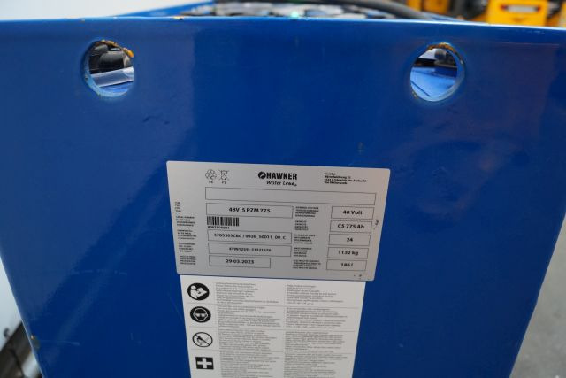 Hawker unknown | Battery 48V775Ah 48 5 PZMM775 Year 2023 weight 1132 kg sn. 8087 - 배터리 자재 취급 장비 용 : 사진 4 Hawker unknown | Battery 48V775Ah 48 5 PZMM775 Year 2023 weight 1132 kg sn. 8087 - 배터리 자재 취급 장비 용 : 사진 4