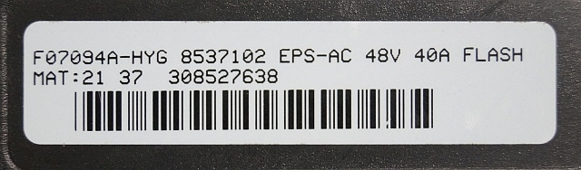 Hyster/Yale 8537102 | Controller Zapi EPS-AC F07094A-HYG 48V 40A Flash mat 21 37 - ECU 자재 취급 장비 용 : 사진 3 Hyster/Yale 8537102 | Controller Zapi EPS-AC F07094A-HYG 48V 40A Flash mat 21 37 - ECU 자재 취급 장비 용 : 사진 3