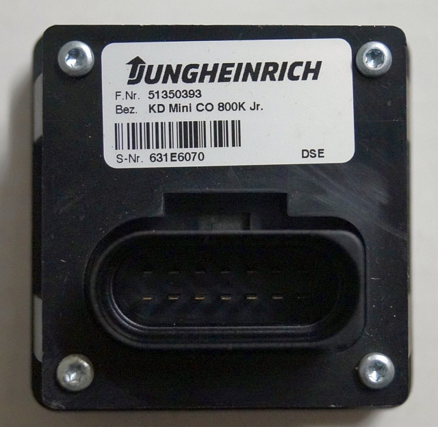 Jungheinrich 51350393 | Display KD mini Co 800K Jr. sn. 631E6070 - 대시보드 자재 취급 장비 용 : 사진 2 Jungheinrich 51350393 | Display KD mini Co 800K Jr. sn. 631E6070 - 대시보드 자재 취급 장비 용 : 사진 2